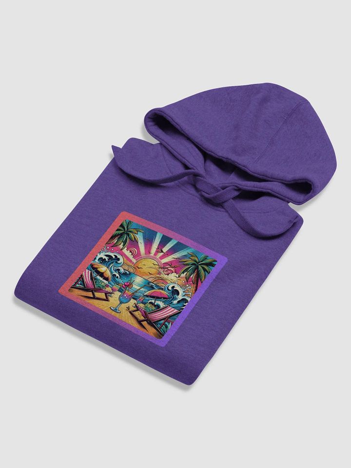 Cotton Heritage Unisex Premium Hoodie | AI Design paradise product image (1)