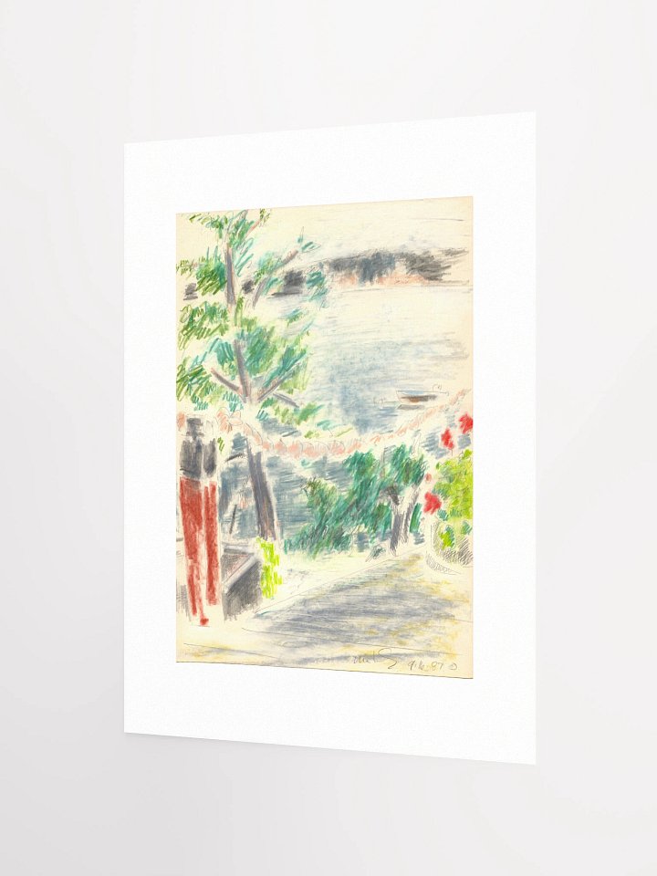 Clyde and Joanne's View 09.16.87 Print product image (2)
