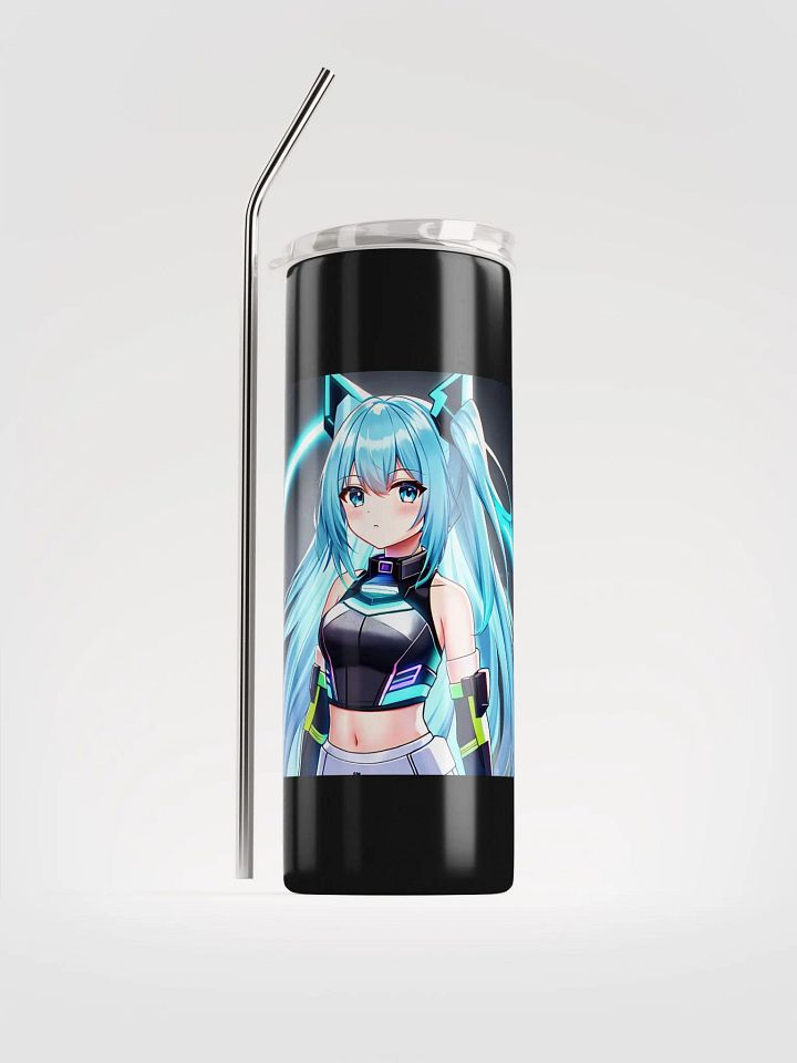 Kittah Anime Girl Tumbler Tall With Straw product image (1)