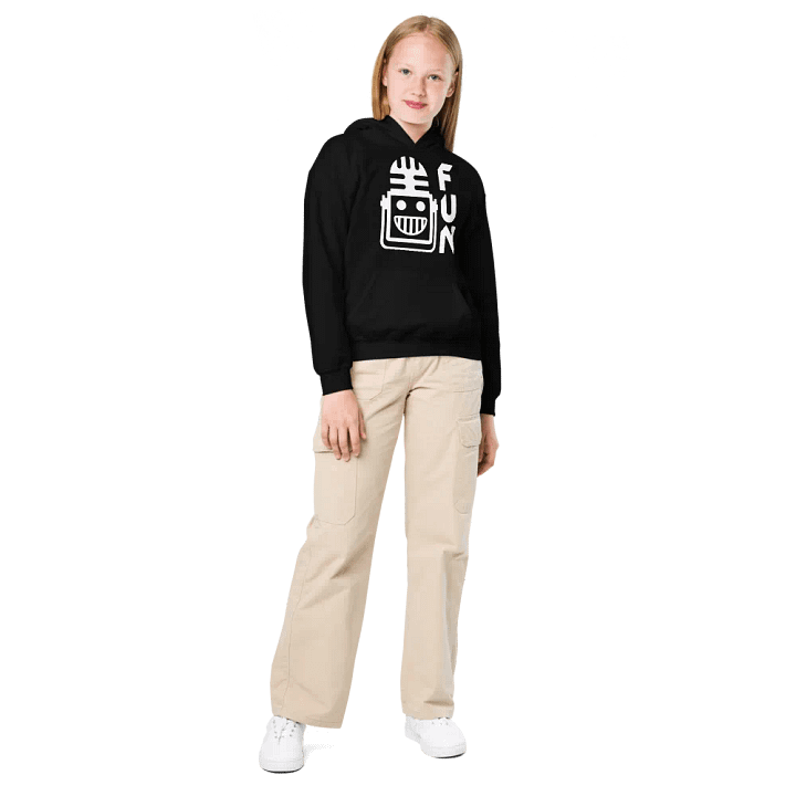 FUN Logo Youth Hoodie product image (2)