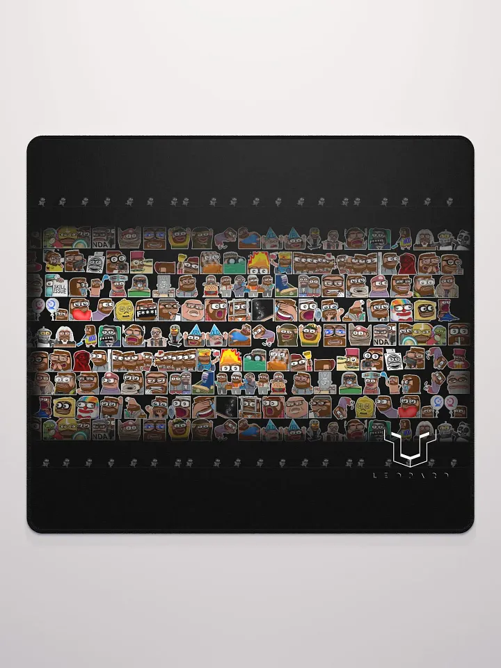 An emote collage mousepad 18x16 and 36x18 WOW product image (4)