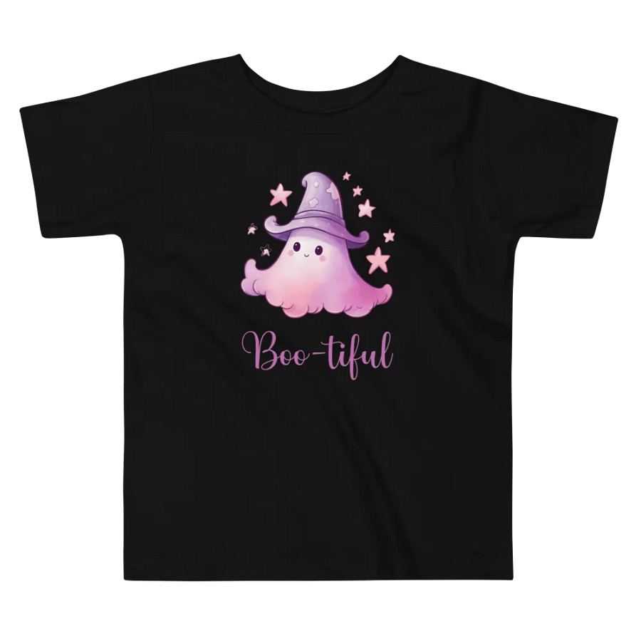 Pastel Halloween Cute Ghost T-shirt - Toddler product image (3)