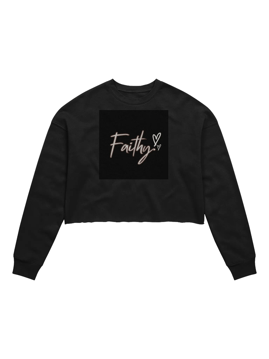 Women's Fleece Crop Sweatshirt product image (1)
