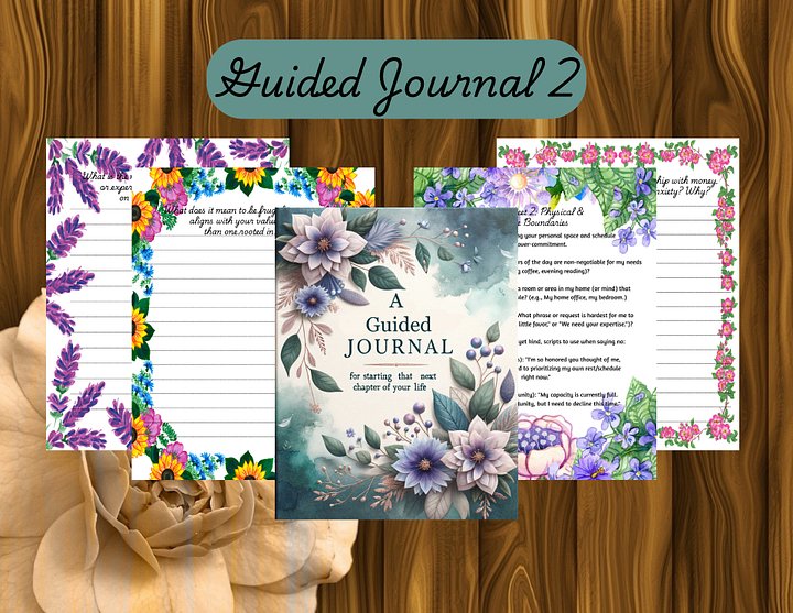 🌸 Finding Freedom After 50: A Guided Journal for Women Ready to Rediscover Themselves product image (1)