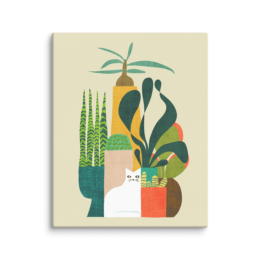 The indoor jungle canvas art print product image (16)