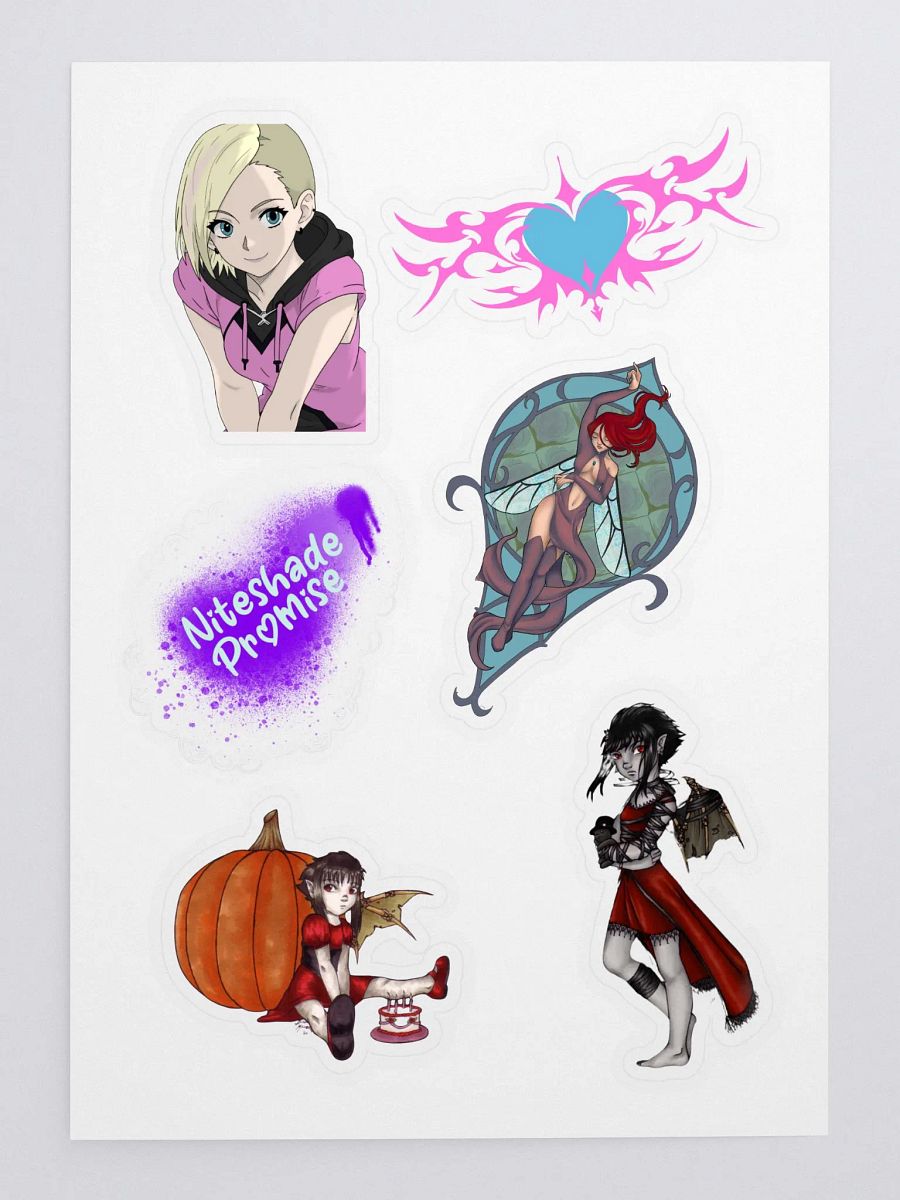 Niteshade Promise Sticker Sheet product image (3)