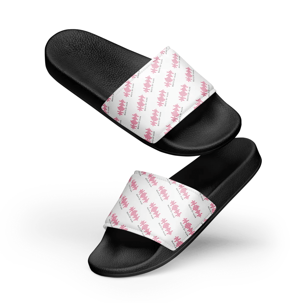 Diagonal Text Pattern Slides for Men by Beats By Alan product image (11)