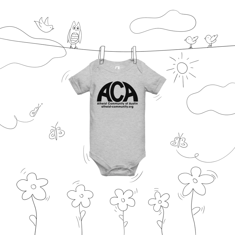 The Atheist Community of Austin Onesie product image (24)