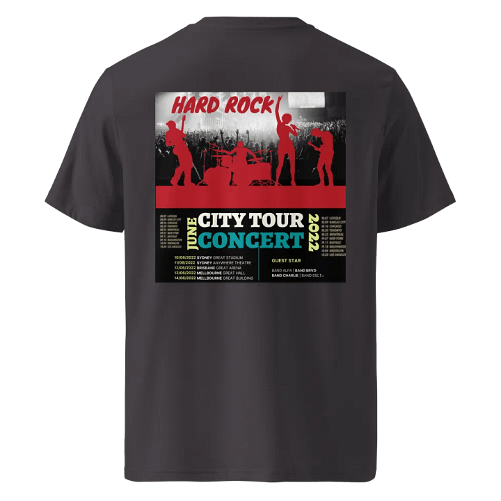 Stanley/Stella Organic Cotton T-Shirt Hard Rock Style product image (1)