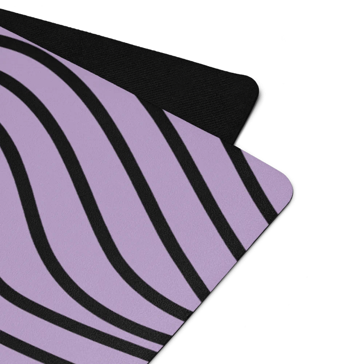 Purple and Black Yoga Mat product image (2)
