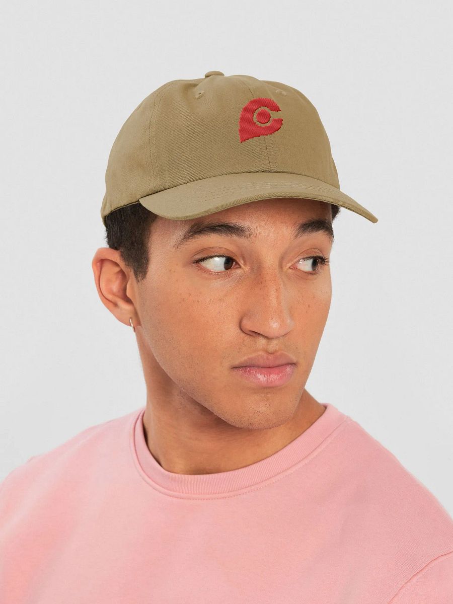 Cypher Logomark Dad Hat (Orange Embroidered) product image (5)