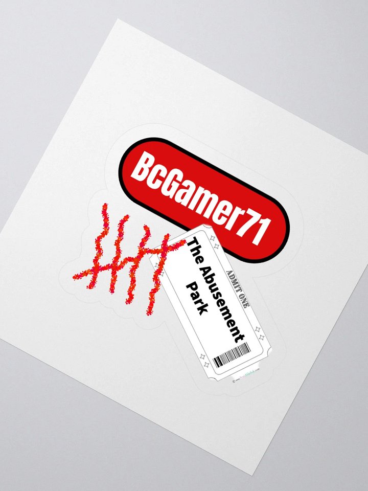 The BcGamer71 Sticker product image (2)