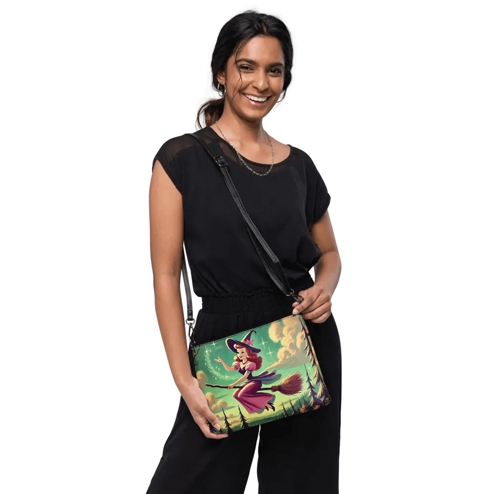 Enchanting Witch Halloween All-Over Print Crossbody Bag product image (10)