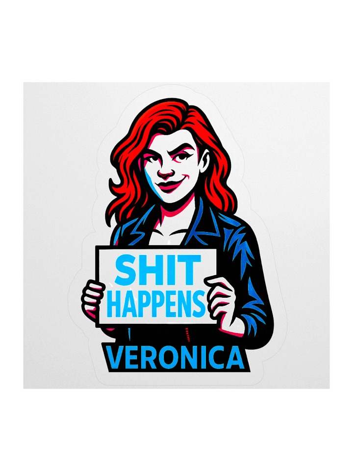 Veronica's Sh*t Happens Kiss Cut Stickers product image (3)