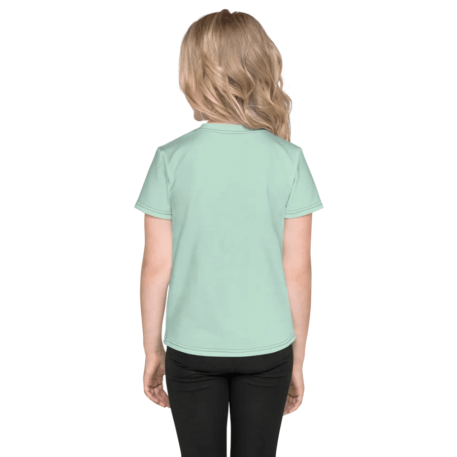 Kids T-Shirt | Mint with White Logo product image (3)