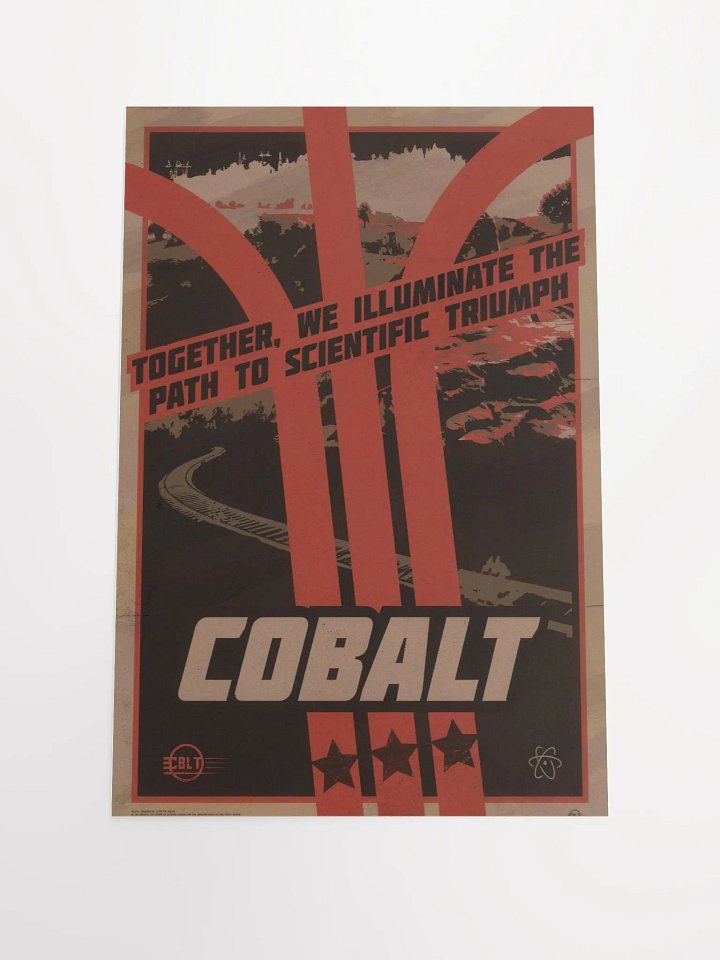 Cobalt Scientific Triumph Poster product image (3)