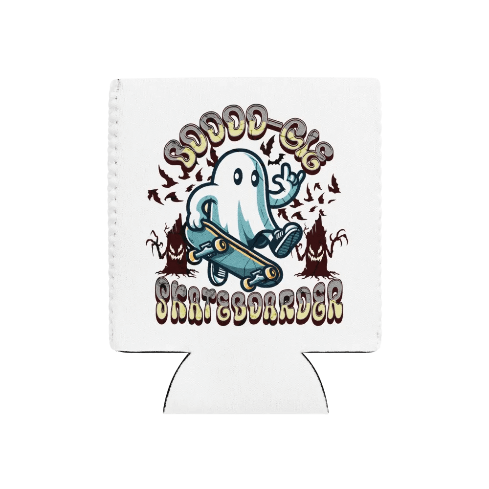 Boooo-gie Skateboarder Spooky Skater Can Cooler product image (1)