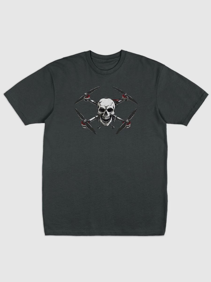 Skull Quadrocopter T-Shirt – Bold and Unique Drone Design Tee product image (1)