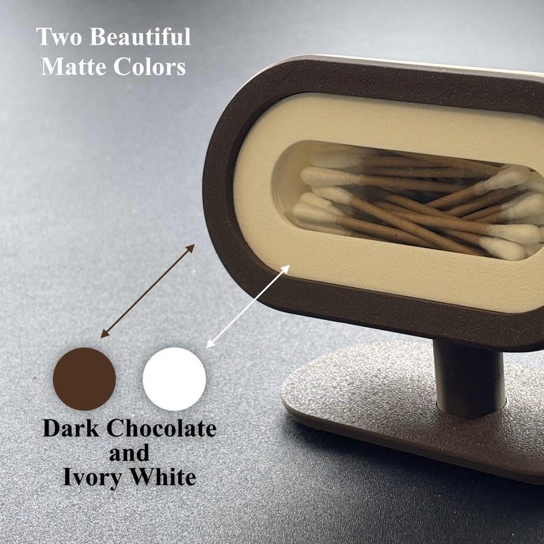 Cotton Swab Holder with Magnetic Lid product image (4)
