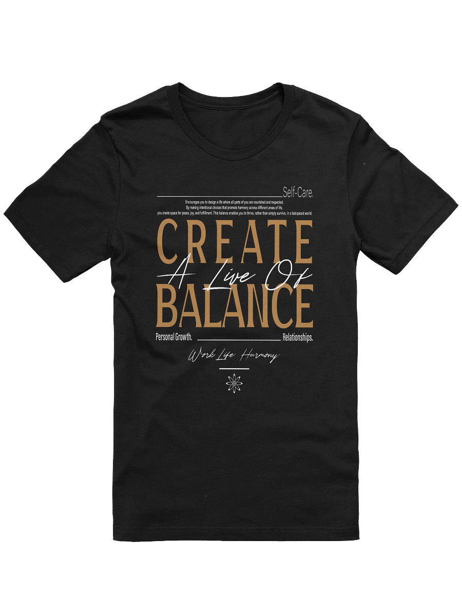Create Balance Graphic T-Shirt product image (1)