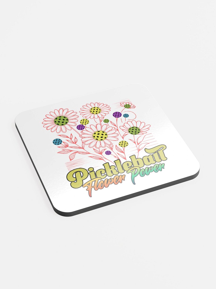Pickleball Flower Power Coaster Set product image (3)
