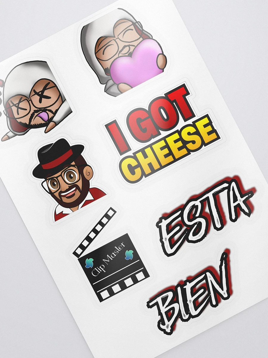 Twitch Emotes Kiss Cut Sticker Sheet product image (2)