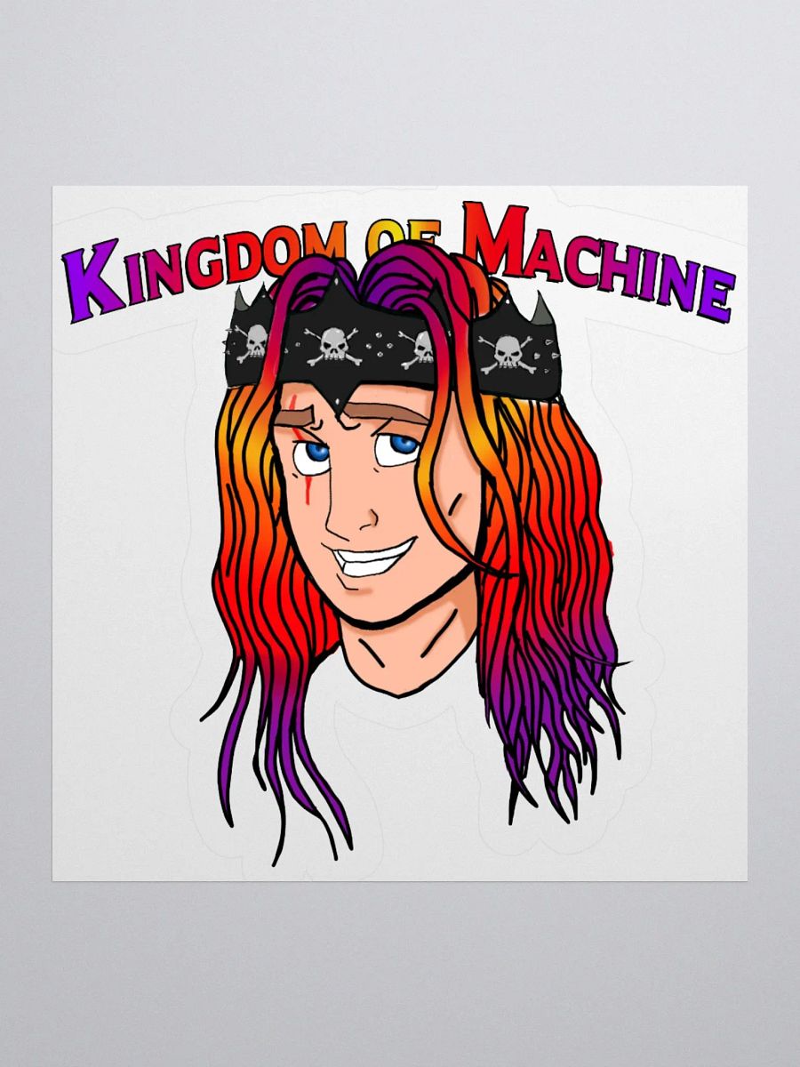 evil king die cut sticker product image (3)