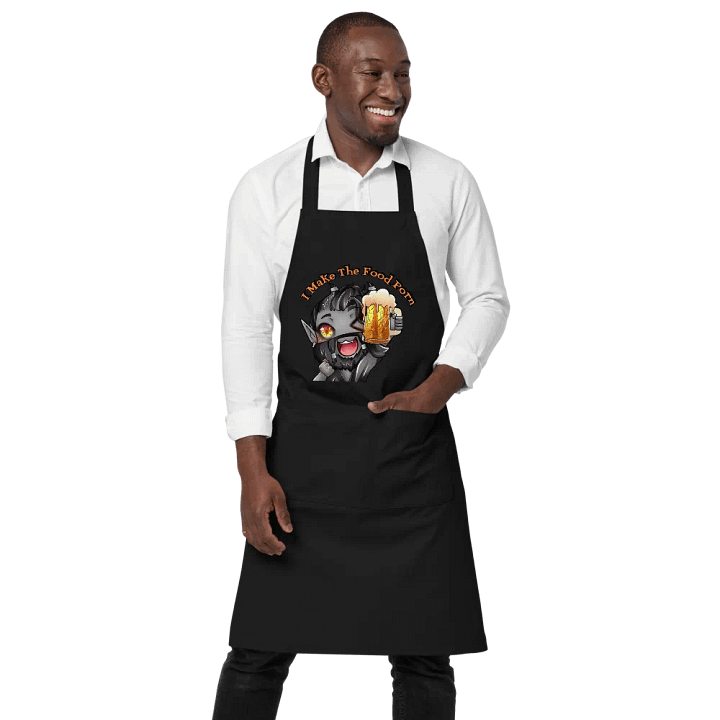 chef syn. I Make The Food Porn. Organic Cotton Apron product image (1)