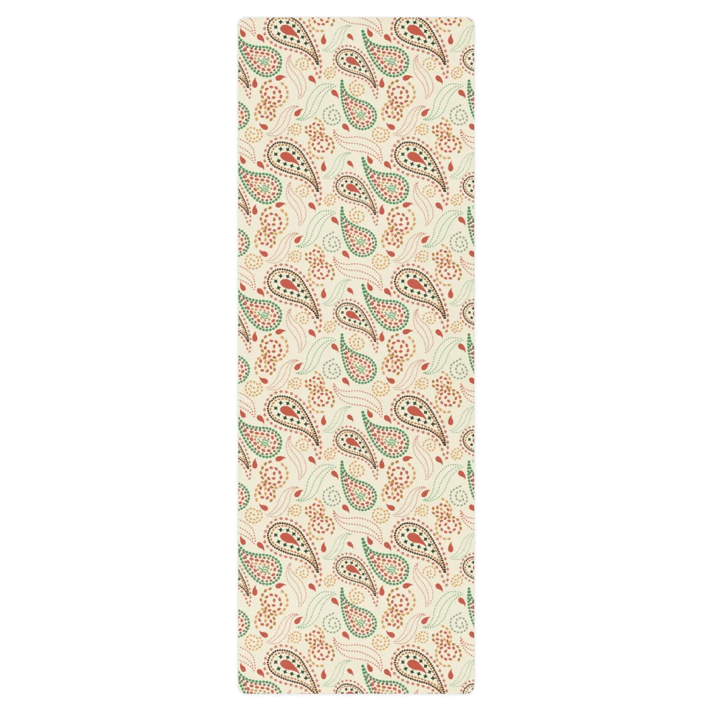 Tropical Paisley Exercise Mat product image (1)