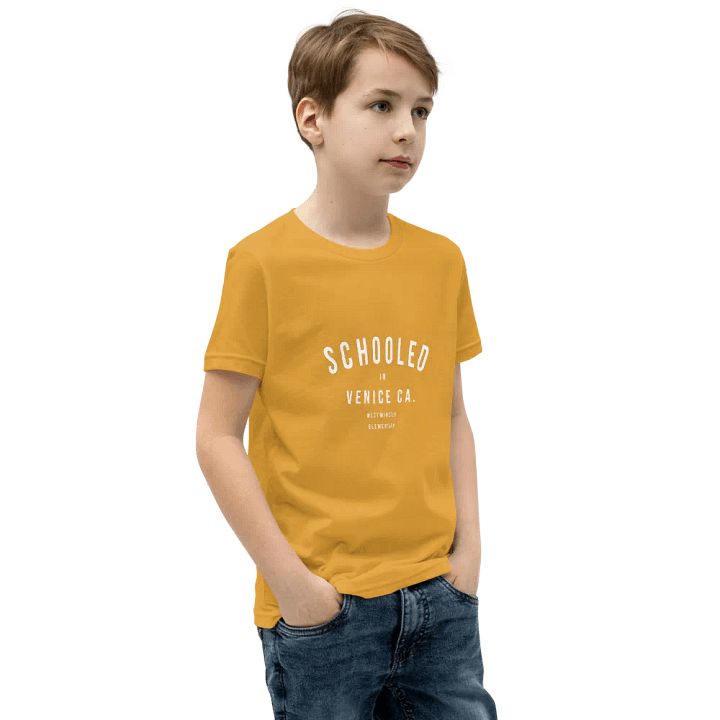 KID'S 'SCHOOLED IN VENICE' TEE, MORE COLORS AVAILABLE product image (2)