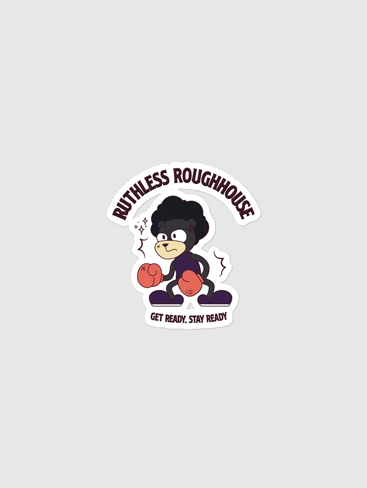 Retro Roughhouse - Bubble-free stickers product image (1)