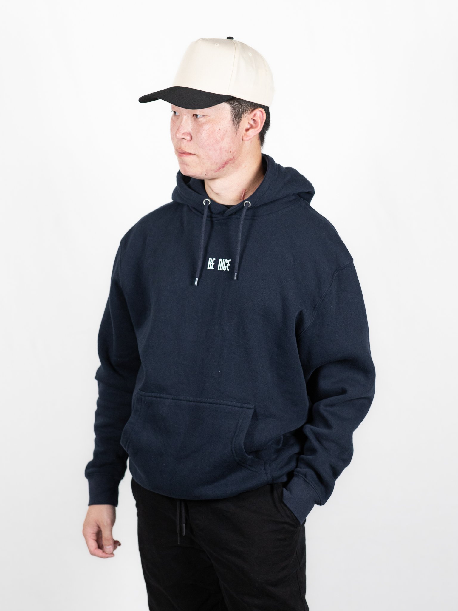 BE NICE Basics Premium Hoodie product image (1)