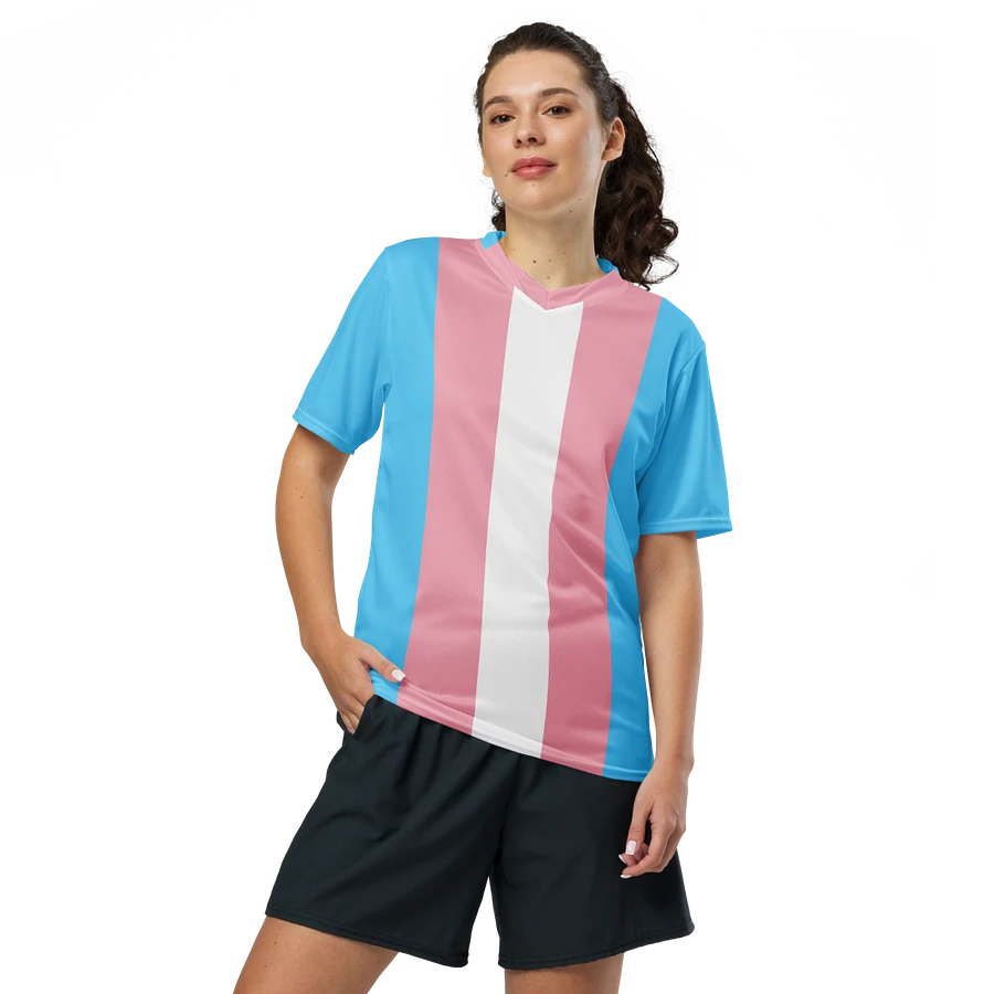 Trans Pride Flag - All-Over Print Jersey product image (8)