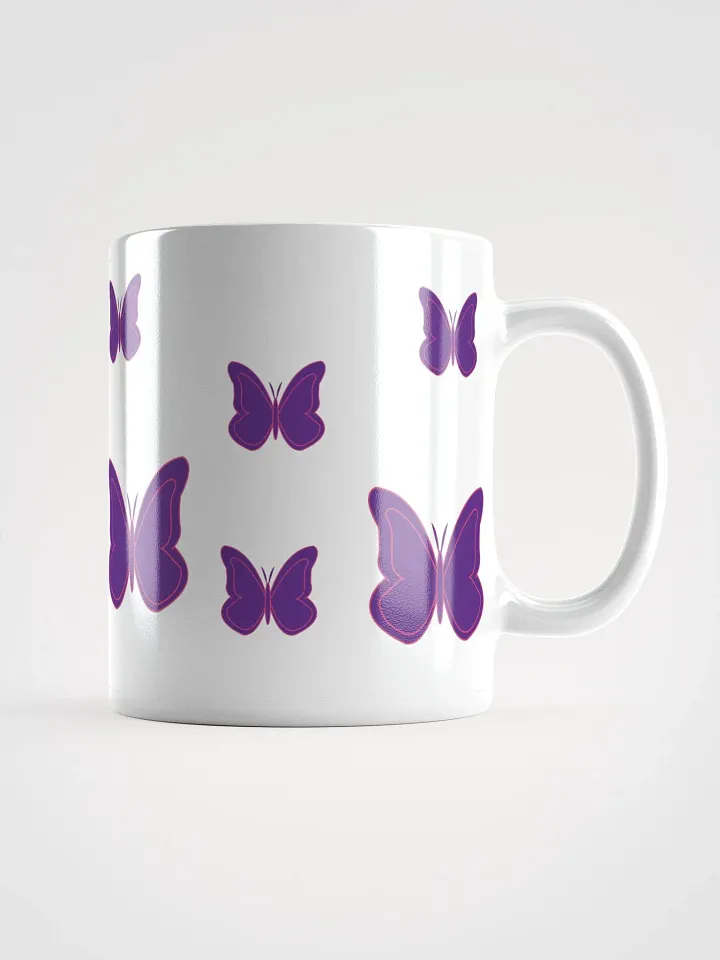 Purple Butterfly Symphony Mug product image (1)
