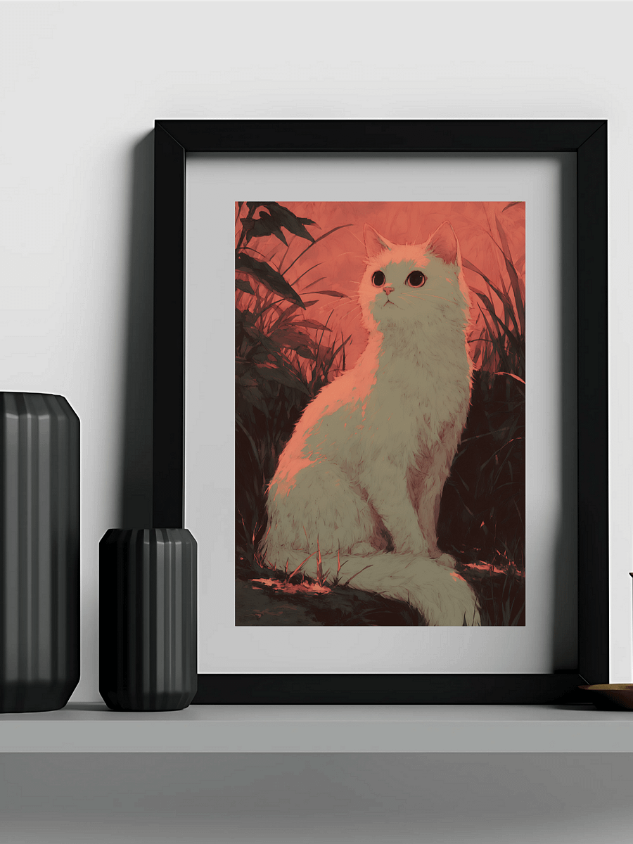 Whispering Feline - Dusk Serenity Portrait product image (6)