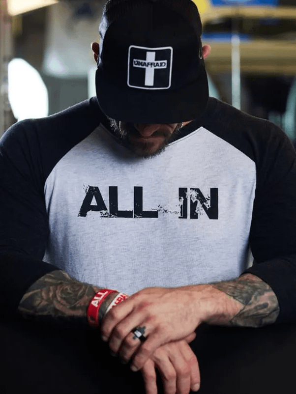 ALL IN Spine 3/4 Shirt product image (1)