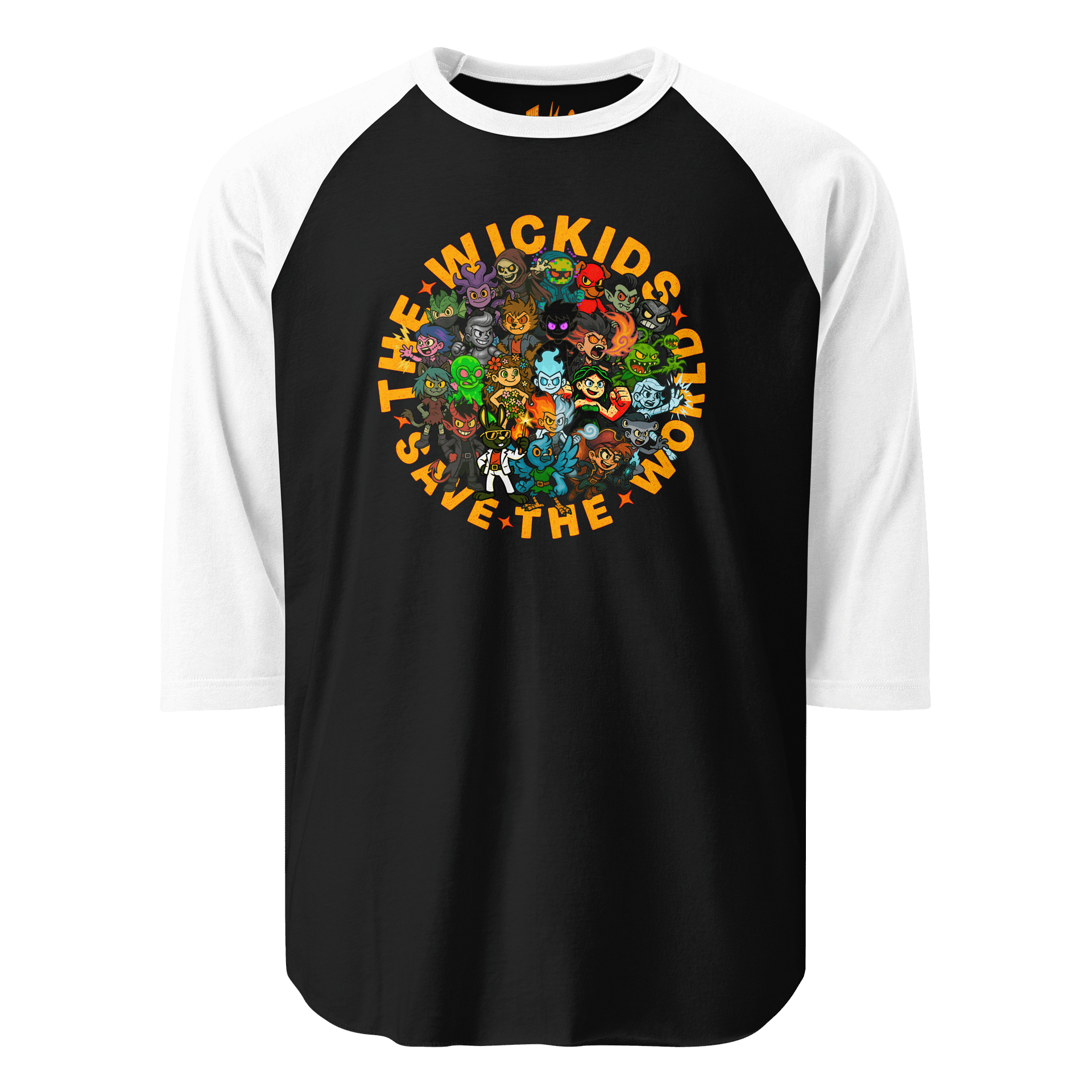 The Wickids Save The World Raglan product image (1)