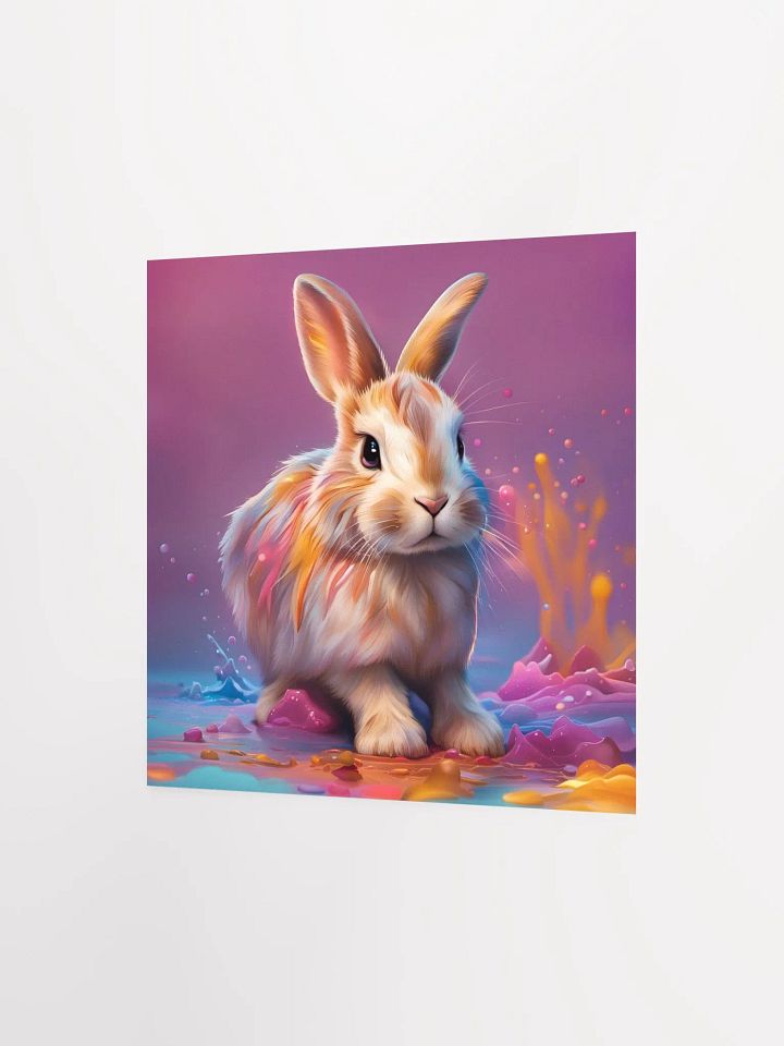 Colorful Bunny Poster product image (4)