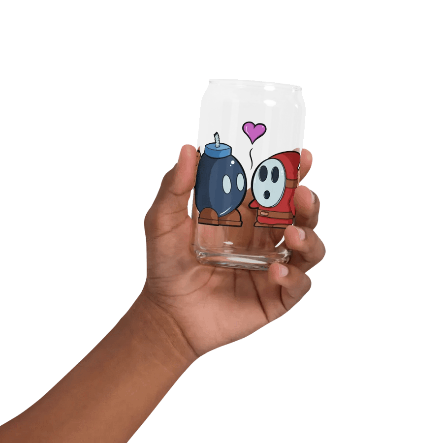 Accidentally In Love Soda Can Shaped Glass product image (3)