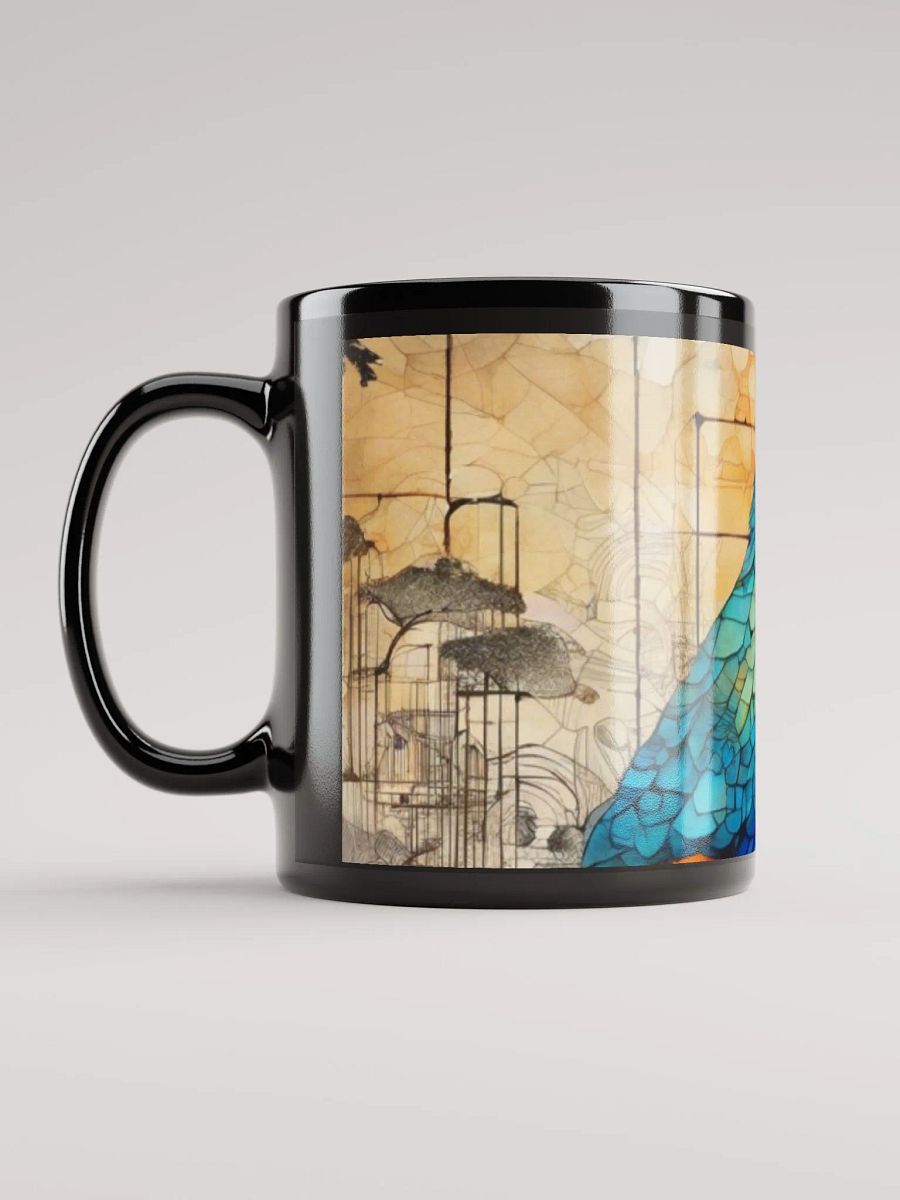 Mosaic Kingfisher Glossy Mug product image (12)