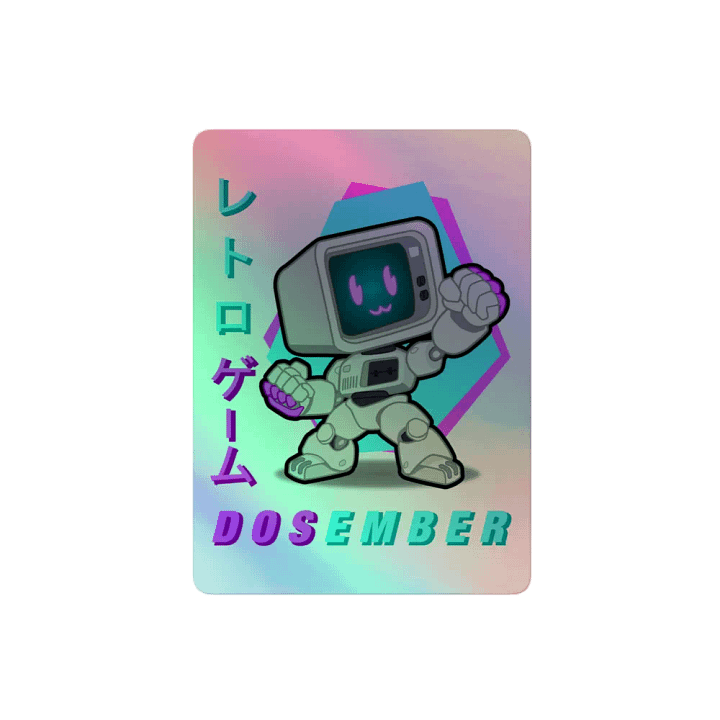 Dosember Holo sticker CGA #2 product image (2)