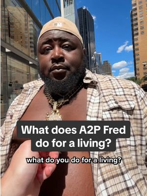 What does @A2PFRED do for a living? #whatdoyoudoforaliving #a2pfred #rap #music #rapper 