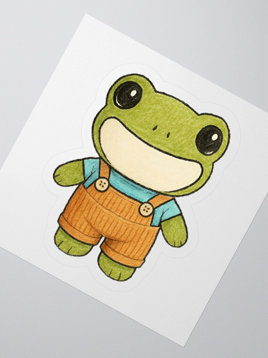 Flapjack in Overalls Kiss Cut Stickers product image (5)