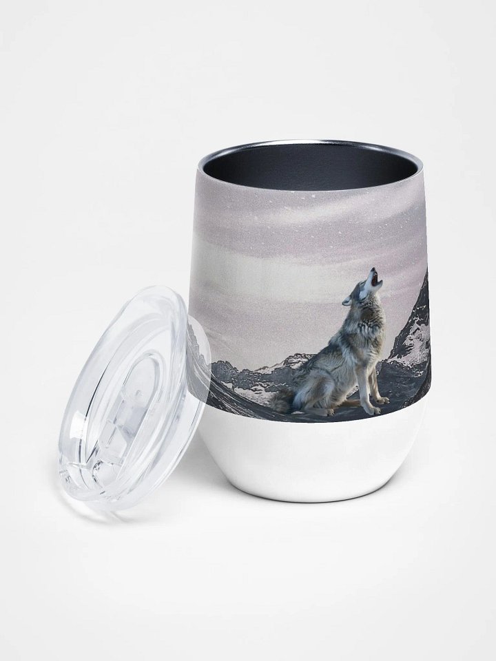 Howling Wolf Wine Tumbler product image (2)