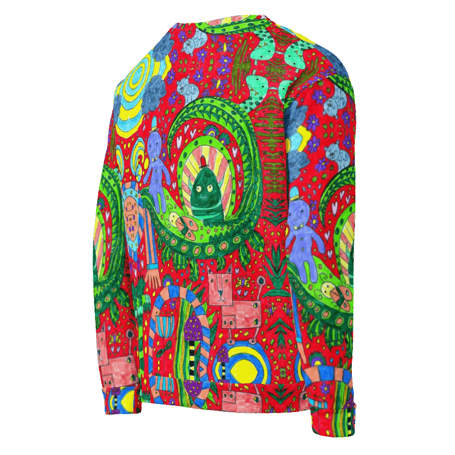 Abstract Doodle Imagination Unisex Sweatshirt product image (8)