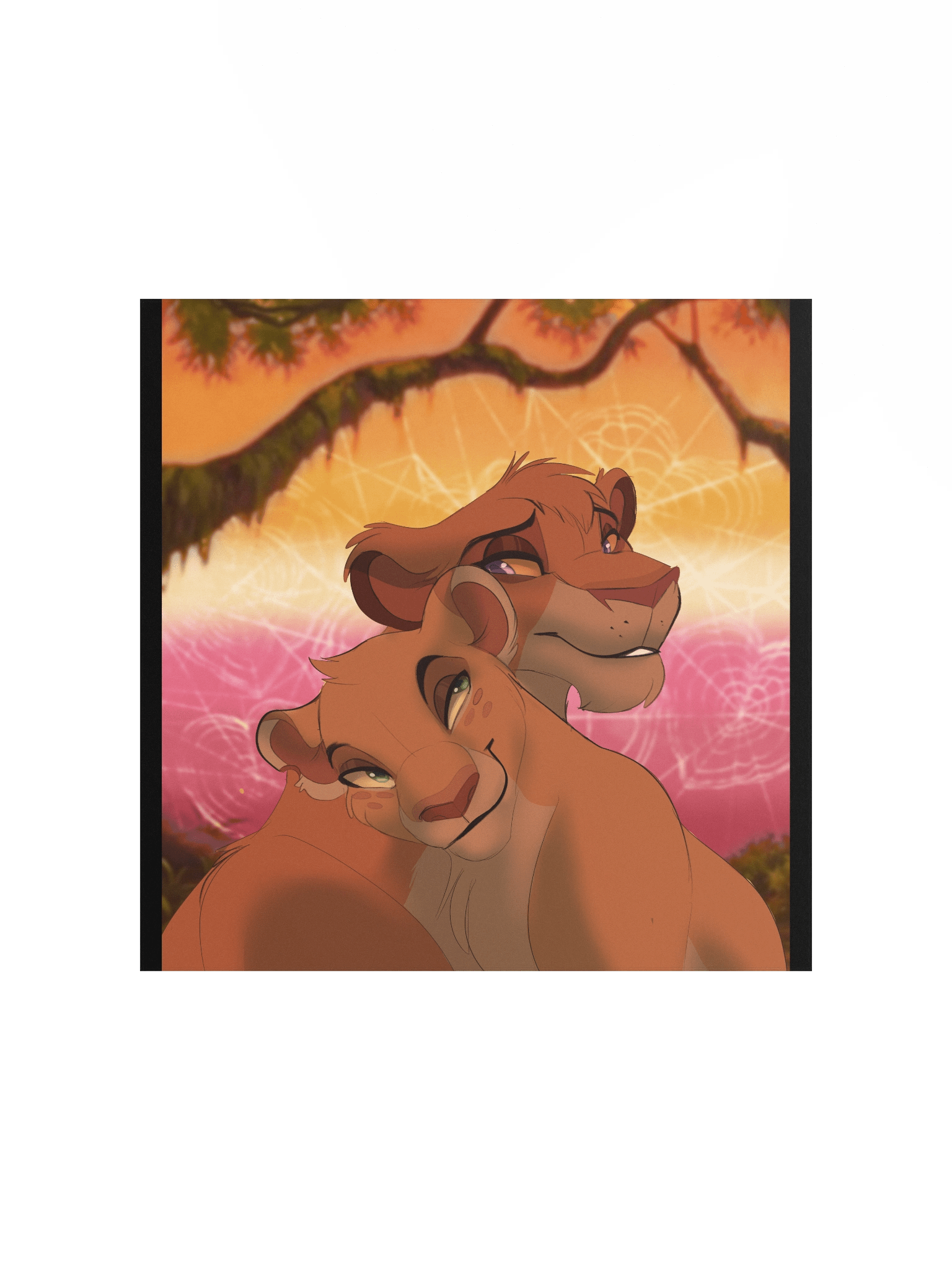 Lesbian Lions Print product image (1)