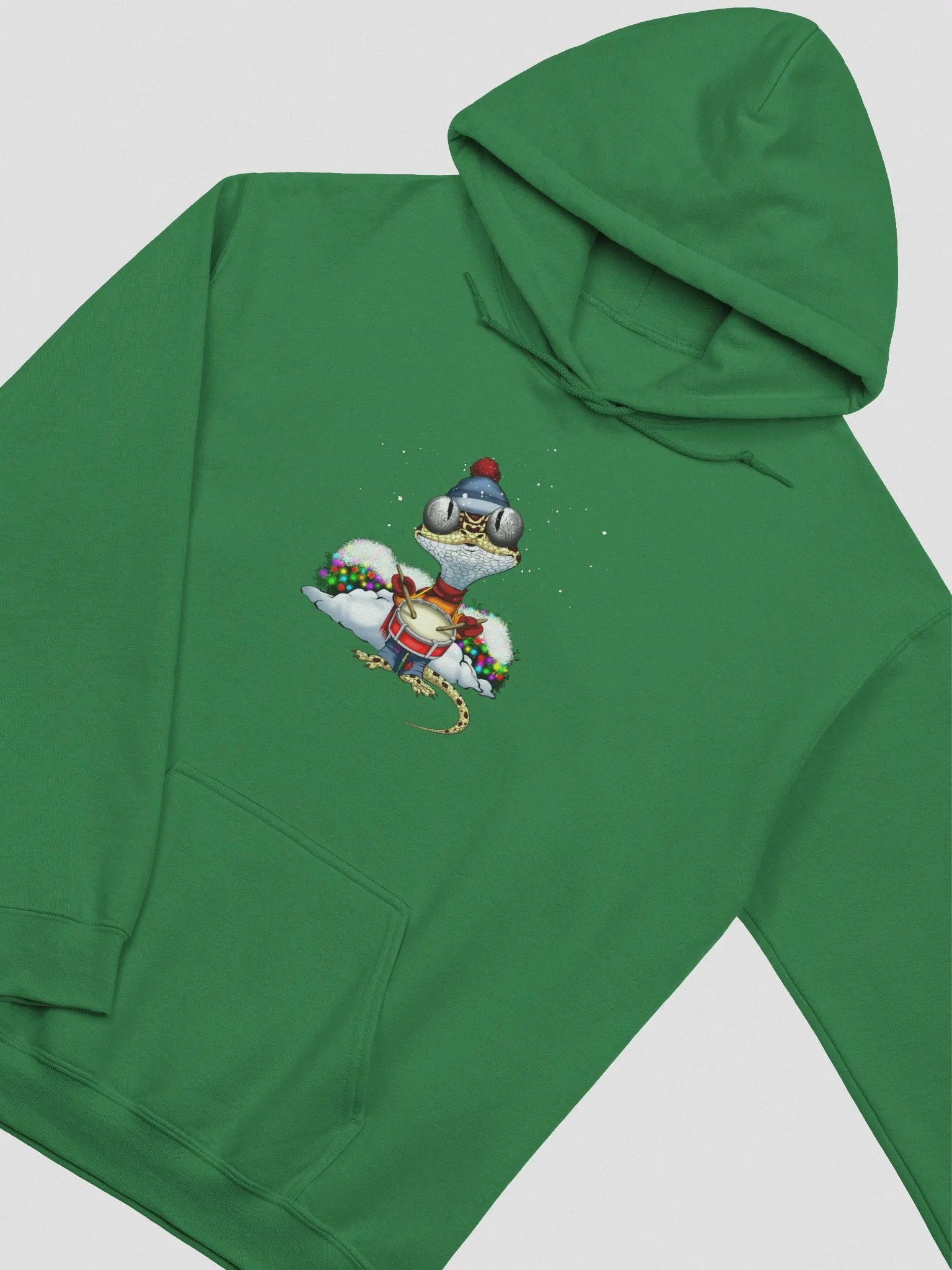Little Drummer Lizard - Classic Hoodie - 🦎 🥁 product image (5)