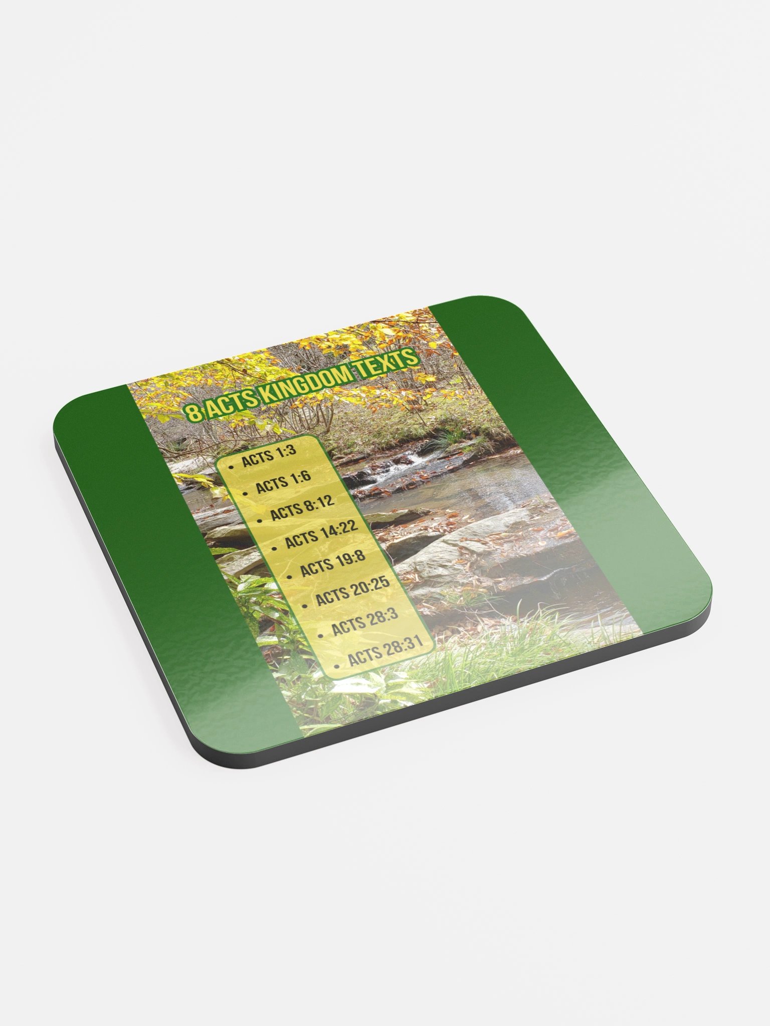 8 Acts Kingdom Cork Coaster product image (2)