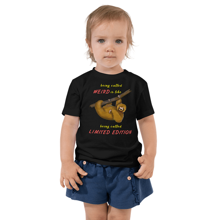 Limited Edition Sloth Toddler T-Shirt product image (1)