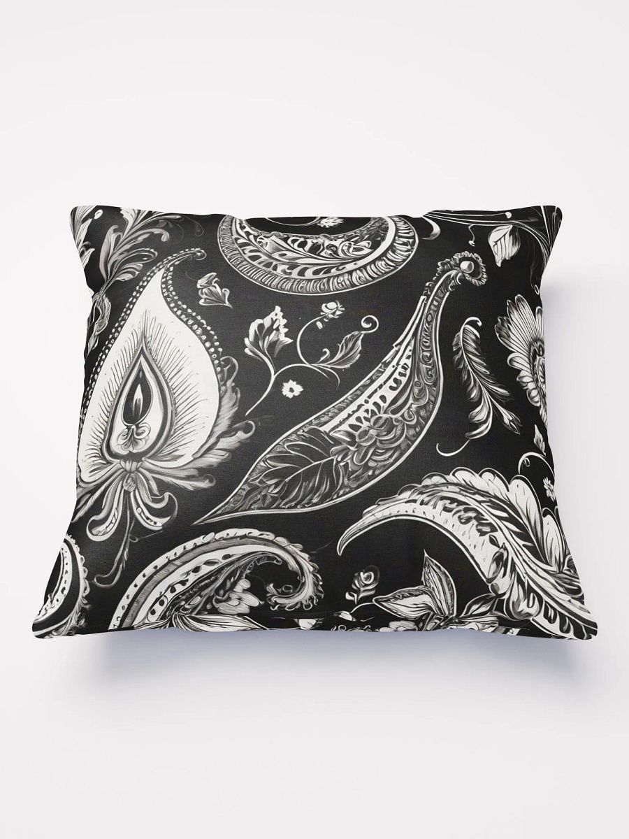 Black & White Seamless Pattern Pillow product image (1)